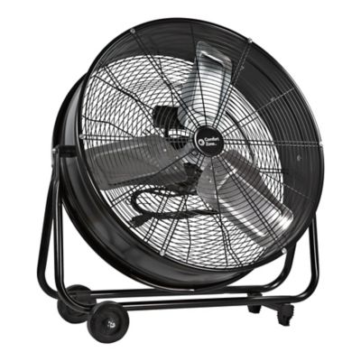 Comfort Zone 24 In Industrial Drum Fan 2 Speed Motor Czmc24 At Tractor Supply Co