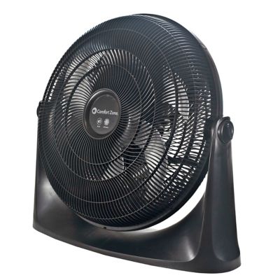 Comfort Zone 20 in. Mountable Floor/Wall Fan, 150W, 3 Speed Rotary Control,  180-Degree Adjustable Tilt at Tractor Supply Co.