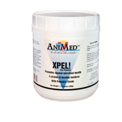 AniMed XPEL for POULTRY - High Calorie Chicken Feed Supplement, 1.5 lb.