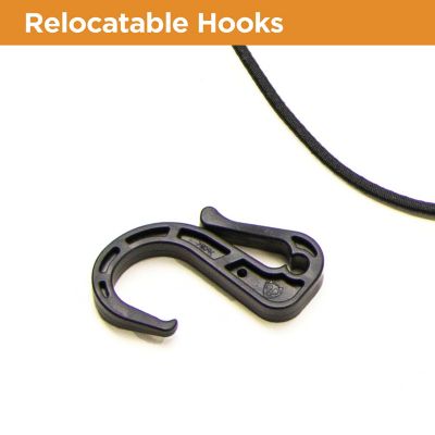 Image showing  5 ft. x 6 ft. Truck Bed Bungee Cargo Net with 12 Hooks