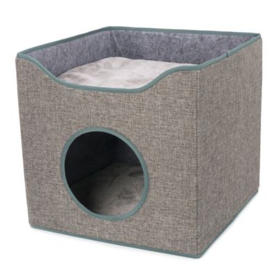 Ware Pet Products Kitty Cube Cat House with Scratch Pad