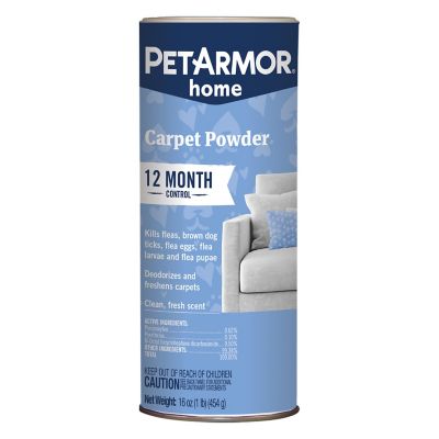 PetArmor Flea and Tick Control Flea and Tick and Carpet Powder, 16 oz.