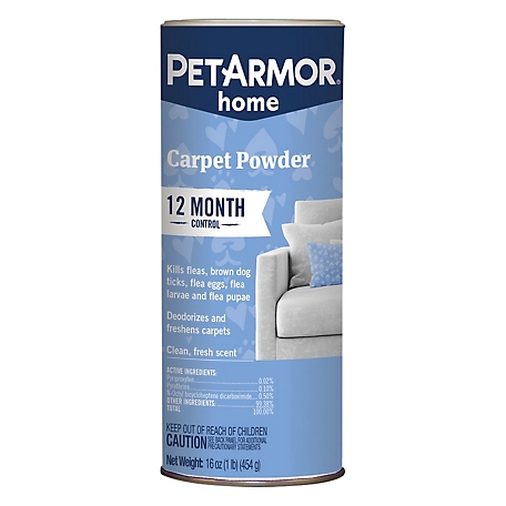 PetArmor Flea and Tick Control Flea and Tick and Carpet Powder, 16 oz.