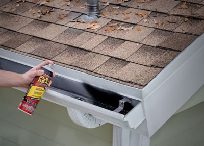 Image showing  2 oz. Black Liquid Rubber Sealant Spray, Mini Can