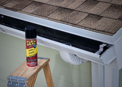 Image showing  2 oz. Black Liquid Rubber Sealant Spray, Mini Can