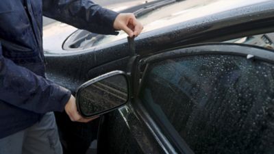 Image showing  3 in. x 4 in. Mini Waterproof Tape, Black