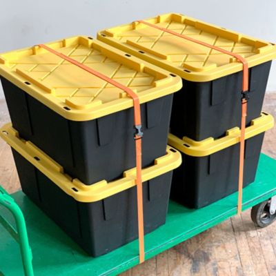 Image showing  2.5 in. x 12 ft. Storage Saw-Tooth Lashing Straps, 2-Pack