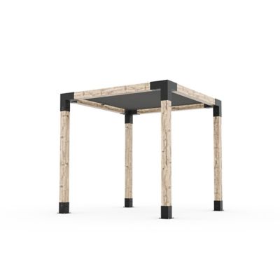 Toja Grid 8 ft. x 8 ft. Pergola Kit for 6x6 Wood Posts