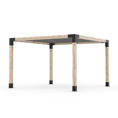Toja Grid 12 ft. x 12 ft. Pergola Kit for 6x6 Wood Posts