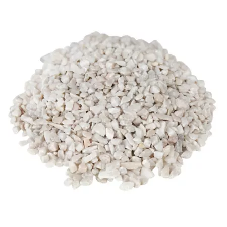 Rain Forest White Gravel 30 lb Landscape Rocks