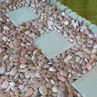 Image showing  1-3 in. Bahama Beach Pebbles, Pink, 30 lb.