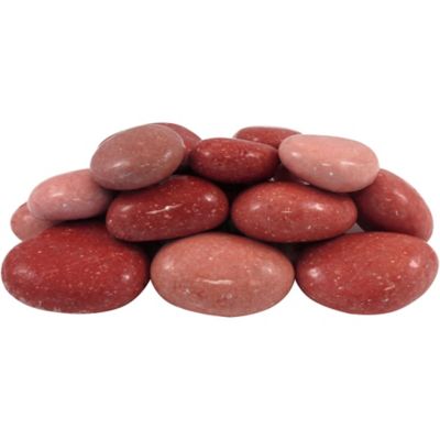 Image showing  Bahama Beach Pebbles, 900 lb., Pink, 1-3 in.