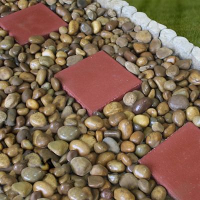 Image showing  Beach Pebbles, 900 lb., Royal Tan, 1-3 in.