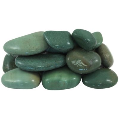 Image showing  Beach Pebbles, 1,620 lb., Tahiti Green, 1-3 in.