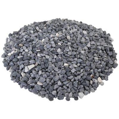 Rain Forest Washed Gravel, 900 lb., Light Gray, 3/16 in.