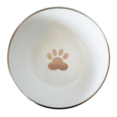 Image showing 2 th JoJo Modern Pets Deep Dishwasher Safe Durobolz Dog Bowl with Rubber Bottom Set, 2 ct.