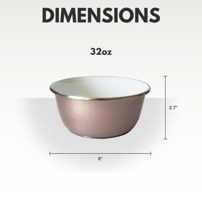 Image showing  Deep Dishwasher Safe Durobolz Dog Bowl with Rubber Bottom Set, 2 ct.