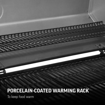 Image showing 9 th Char-Griller Traditional Charcoal Cart Grill, 789 sq. in., Black