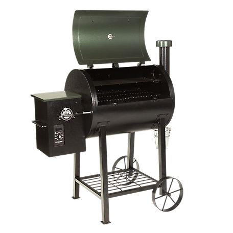 Pit Boss Pellet Grill, Green, 746 sq. in. Cooking Surface, 15 lb. Hopper  Capacity, 180-500 Degree F Cooking Range at Tractor Supply Co.