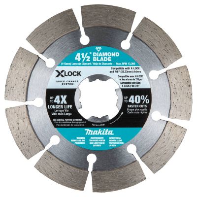 Makita 4.5 in. X-LOCK Segmented Diamond Blade at Tractor Supply Co.