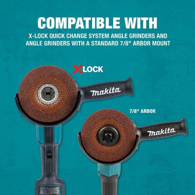 Image showing  4.5 in. x 1/4 in. x 7/8 in. 36 Grit X-LOCK General Purpose Grinding Wheels