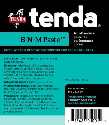 Image showing  B-N-M Pre-Race Horse Paste, 0.25 lb.