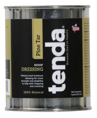 Tenda Horse Products Pine Tar Topical Horse Hoof Antiseptic, 1 pt.