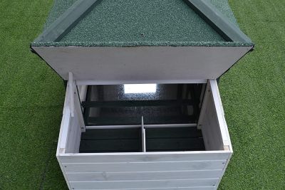 Image showing  Backyard Chicken Coop with Nesting Box, 77.25 x 29 x 38.5 in.