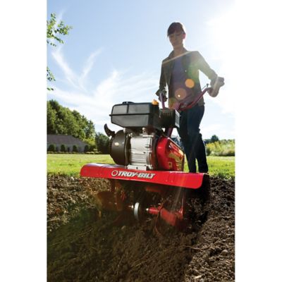 Image showing  13 in., 22 in. and 24 in. 208cc Colt Front-Tine Gas Rototiller with 12 in. Steel Tines