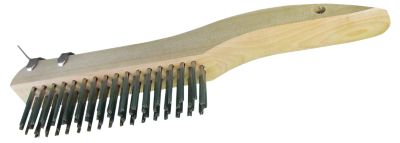 Image showing  Stainless Steel Utility Brush with Scraper