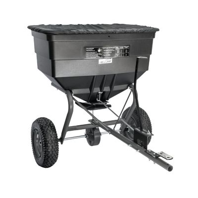 GroundWork 200 lb. Capacity Tow-Behind Broadcast Spreader