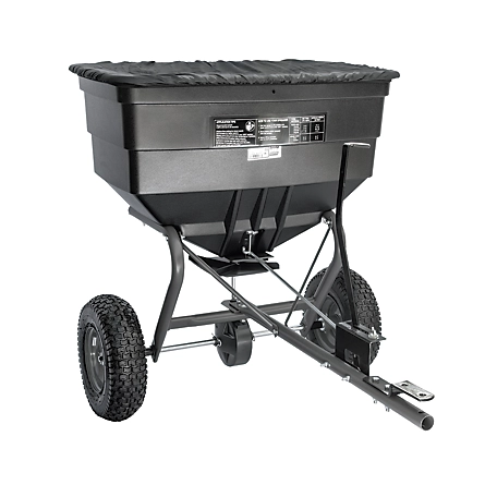GroundWork 200 lb. Capacity Tow-Behind Broadcast Spreader