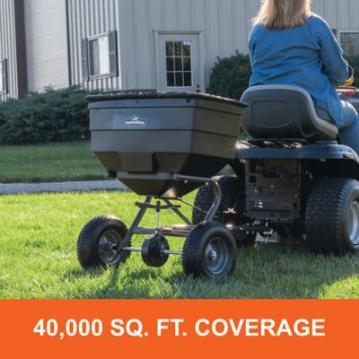 Image showing  200 lb. Capacity 40,000 sq. ft. Tow-Behind Broadcast Spreader