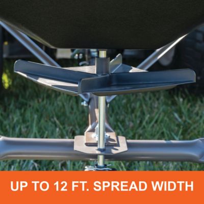Image showing  200 lb. Capacity 40,000 sq. ft. Tow-Behind Broadcast Spreader