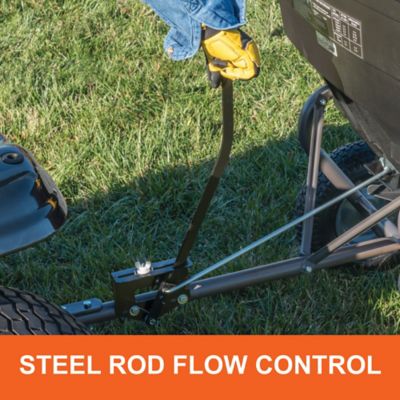 Image showing  200 lb. Capacity 40,000 sq. ft. Tow-Behind Broadcast Spreader