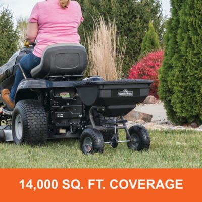 Image showing  85 lb. Capacity 14,000 sq. ft. Tow-Behind Broadcast Spreader