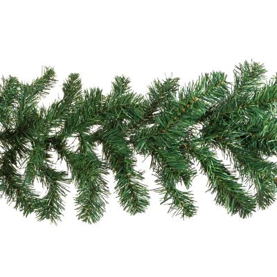 Gerson International 9 ft Christmas Holiday Balsam Pine Garland Set of 2