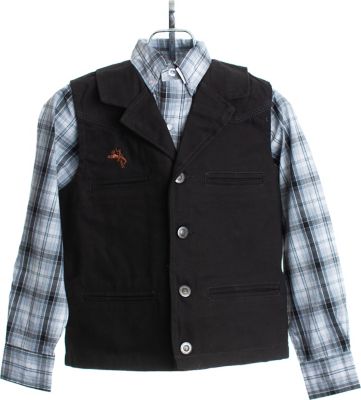 Image showing  Youth Bronco Canvas Vest