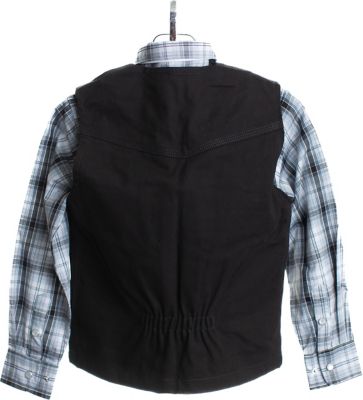 Image showing 1 th Wyoming Traders Youth Bronco Canvas Vest