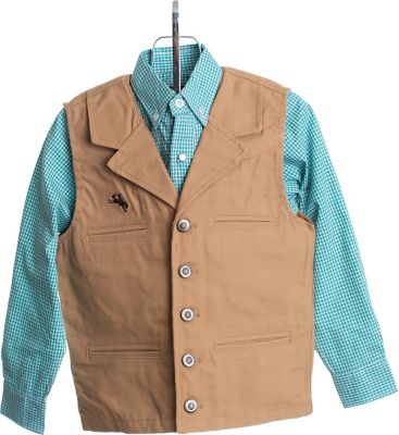 Image showing  Youth Bronco Canvas Vest