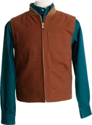 Wyoming Traders Men's Dillon Waxed Canvas Vest