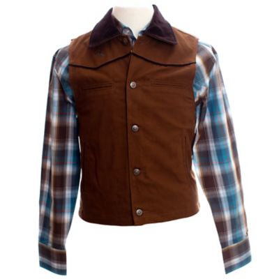 Wyoming Traders Men's Sheridan Canvas Vest