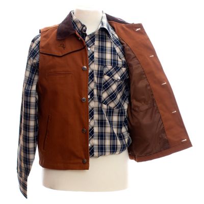Image showing 2 th Wyoming Traders Men's Sheridan Canvas Vest