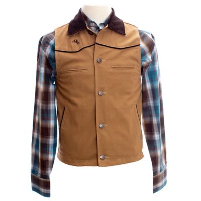 Image showing 0 th Wyoming Traders Men's Sheridan Canvas Vest