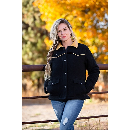 Wyoming Traders Women's Ranch Wool Coat