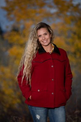 Wyoming Traders Women's Wool Ranch Coat