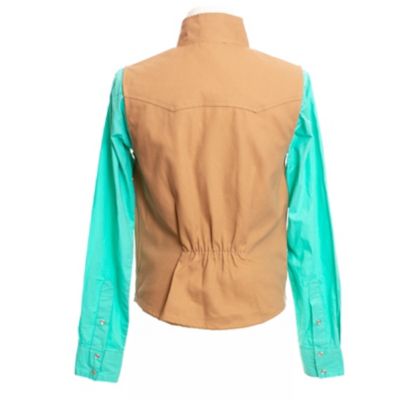 Image showing 2 th Wyoming Traders Women's Calamity Conceal Carry Canvas Vest