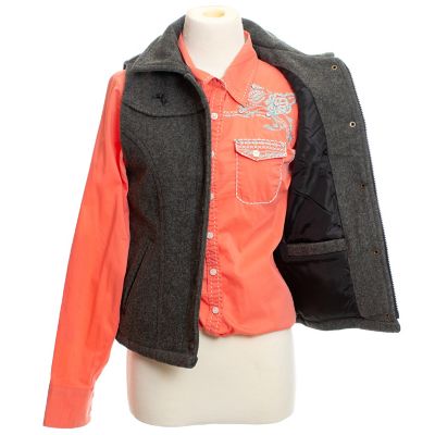 Image showing 2 th Wyoming Traders Women's Montana Wool Vest