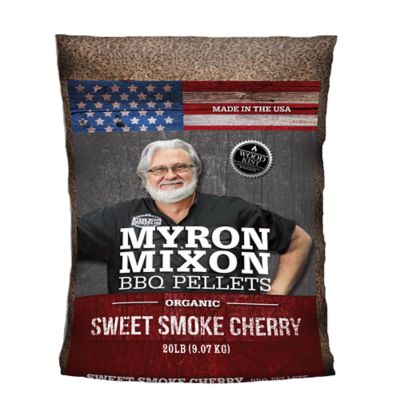 Myron Mixon Organic BBQ Sweet Smoke Cherry Pellets, 20 lb.