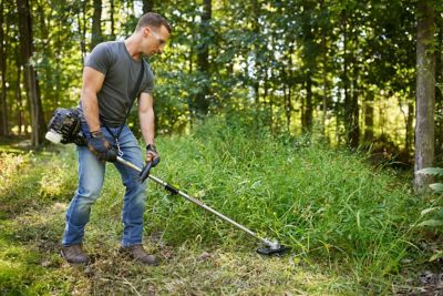 Image showing  XP 17 in. Straight Shaft Gas String Trimmer and Brush Cutter Combo, 2-Cycle